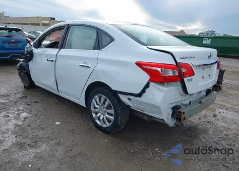 2016 Nissan Sentra S from USA, damaged, VIN 3N1AB7AP9GY318804